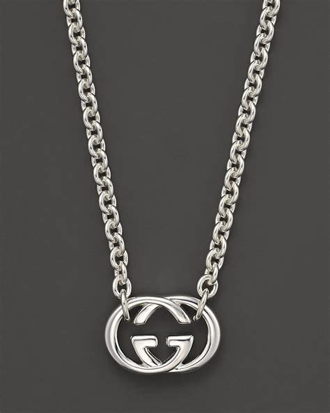 sterling silver Gucci necklace